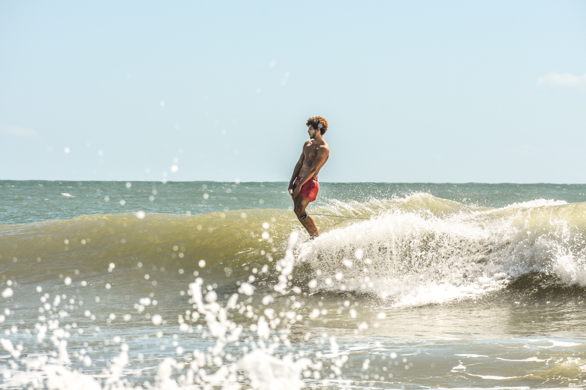 Momento fotografado pela Esporte no Mar